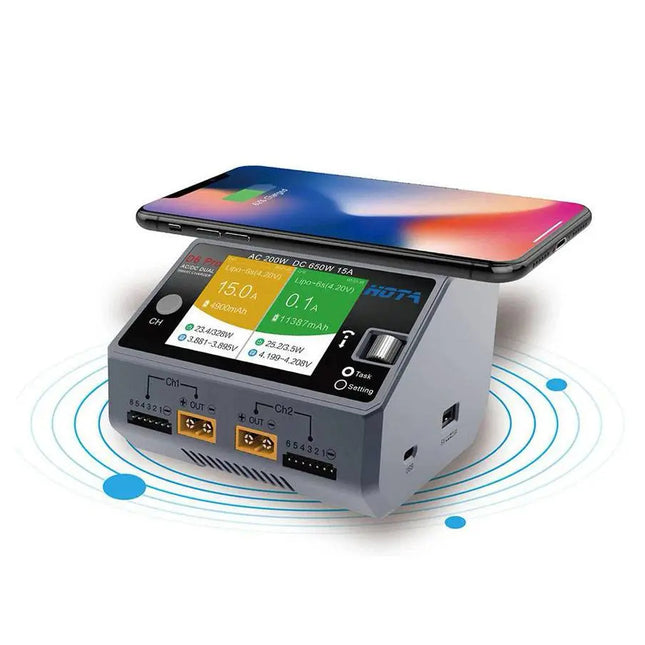 HOTA D6 Pro Dual Channel AC/DC Charger