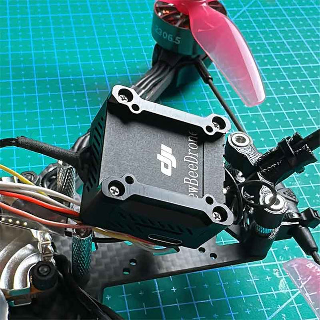 DJI O3 AirUnit 20x20 CNC adapter mount image 1