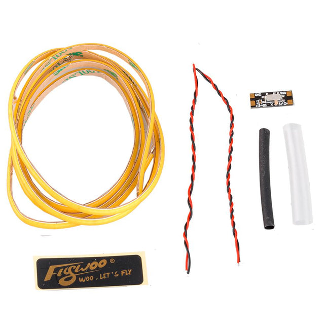 Flywoo LED Neon Kit (1m Strip + BEC Switch) image 1