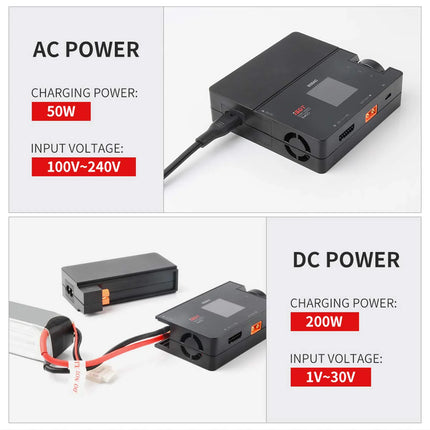 iSDT 608AC Smart Charger (AC50W DC200W)