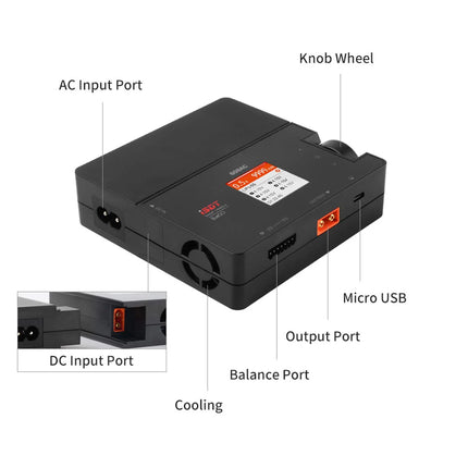 iSDT 608AC Smart Charger (AC50W DC200W)