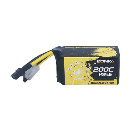 BONKA 1450mAh 200C 6S HEIM Series FPV Pro LiPo