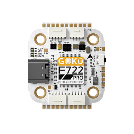 Flywoo GOKU F722 Pro Mini V2 45A 32Bit 128K 20X20 Stack Plug&Play O4 / O4 Pro