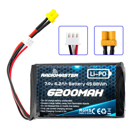 Radiomaster 2S 6200mAh LiPo Transmitter Battery