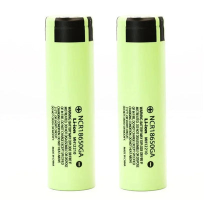 Panasonic NCR18650 GA - 18650 Battery - 3450mAh - 10A (2 Pack)