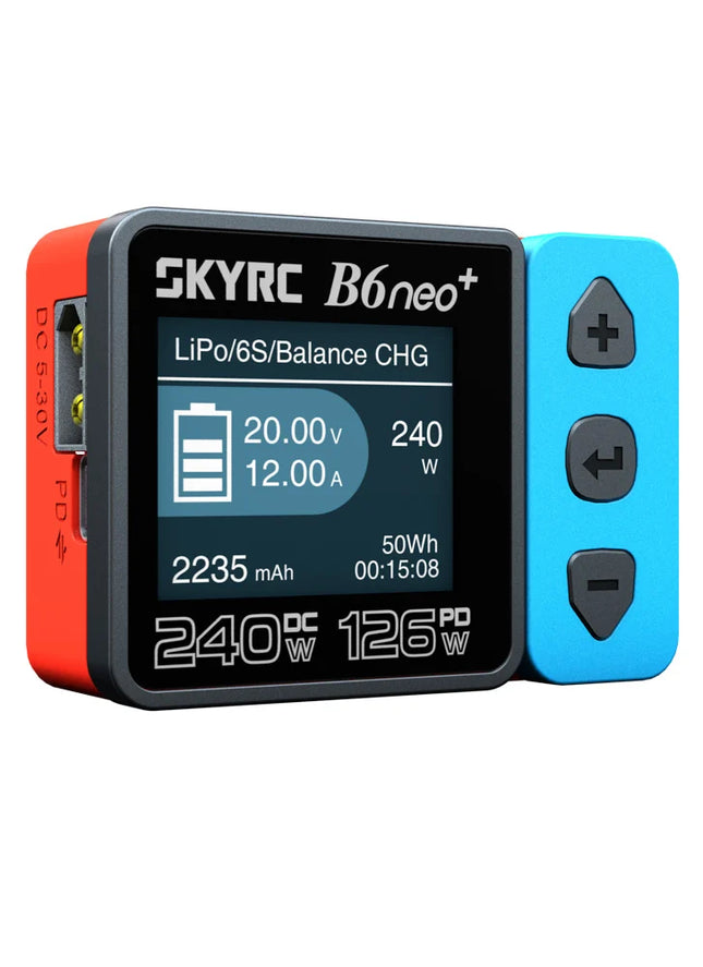 SkyRC B6neo+ DC 240W 10A 1-6S DC Portable Smart Charger