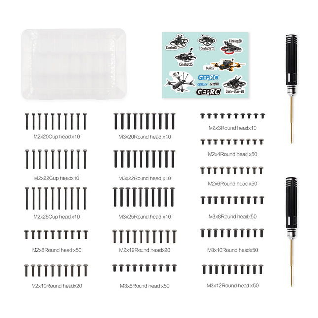 GEPRC Universal Screw box