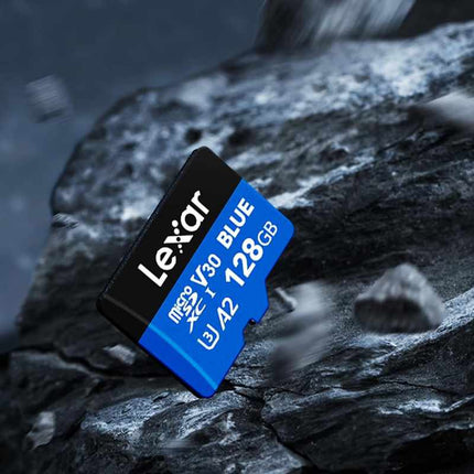 Lexar Blue Micro SD Card 128GB, up to 160MB/s Read, microSDXC UHS-I Card