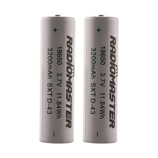 Radiomaster 18650 3200mAh 3.7V Battery (2pcs)